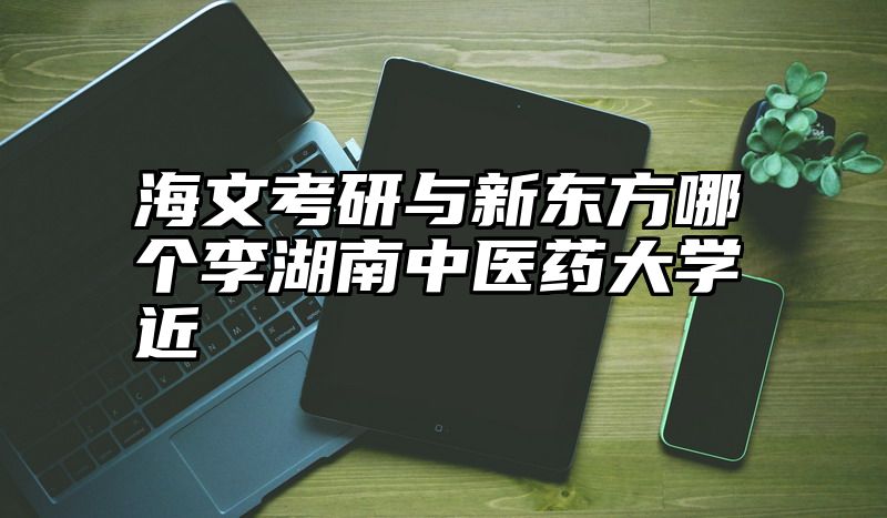 海文考研与新东方哪个李湖南中医药大学近