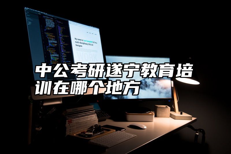 中公考研遂宁教育培训在哪个地方