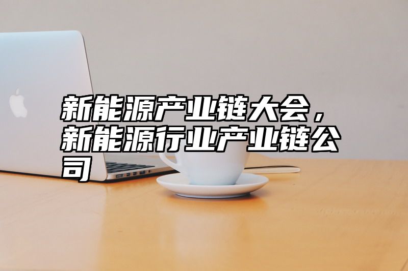 新能源产业链大会，新能源行业产业链公司