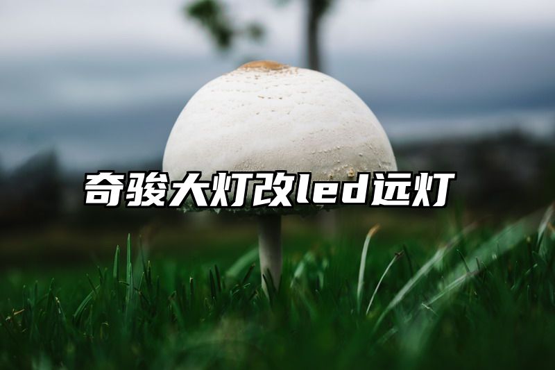 奇骏大灯改led远灯