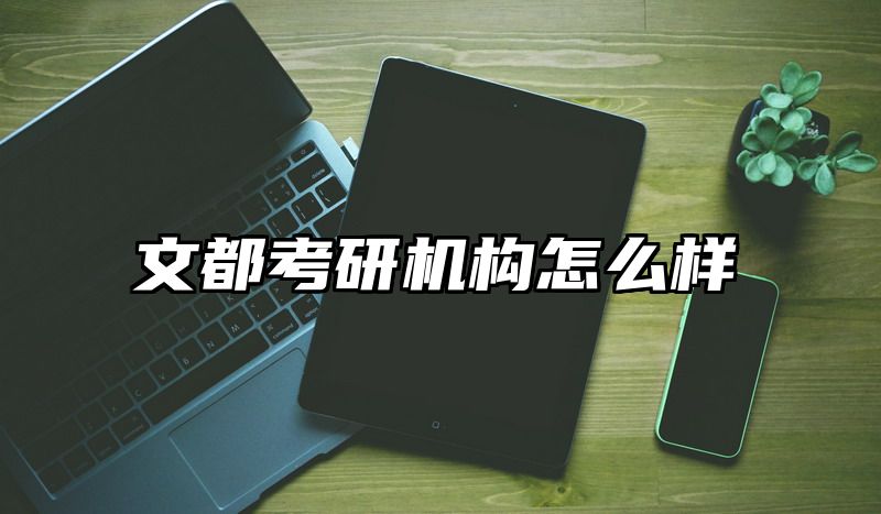 文都考研机构怎么样