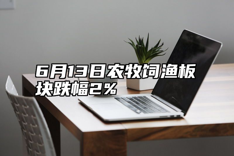 6月13日农牧饲渔板块跌幅2%