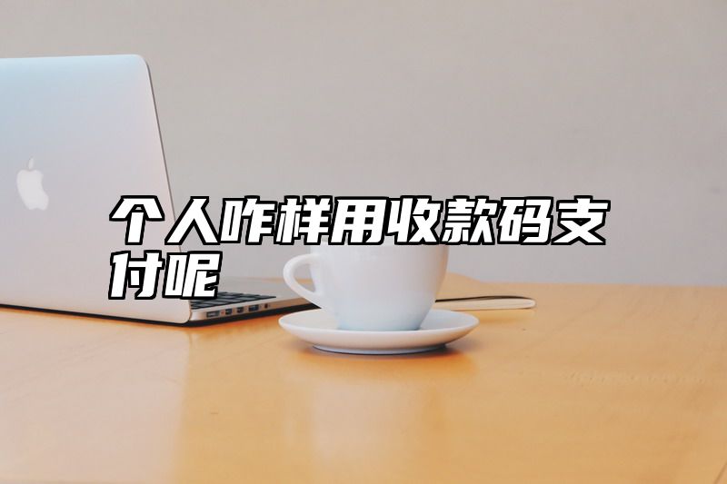 点击查看《个人咋样用收款码支付呢》全文