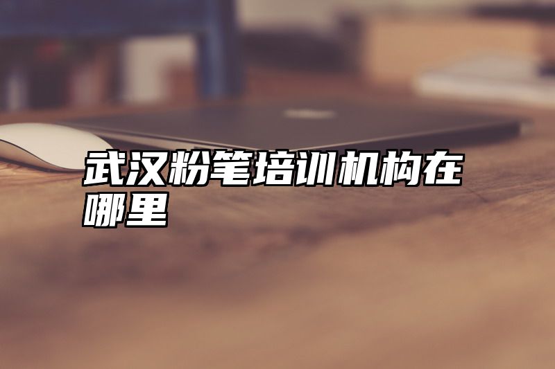 武汉粉笔培训机构在哪里
