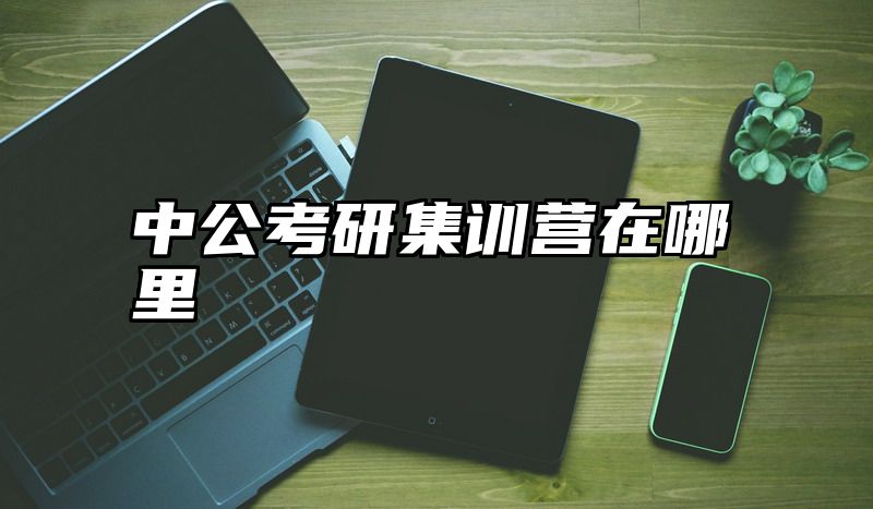 中公考研集训营在哪里