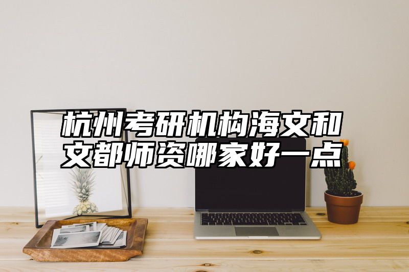 杭州考研机构海文和文都师资哪家好一点