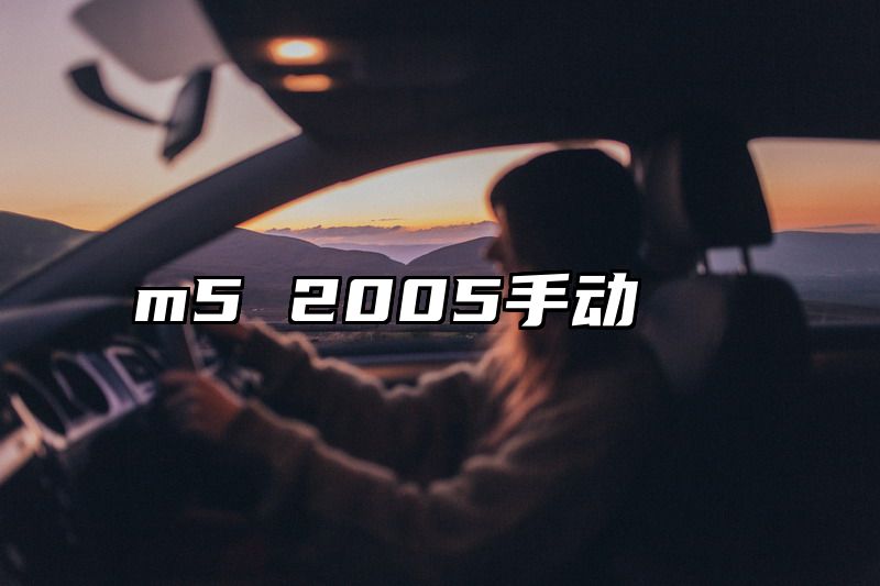 m5 2005手动
