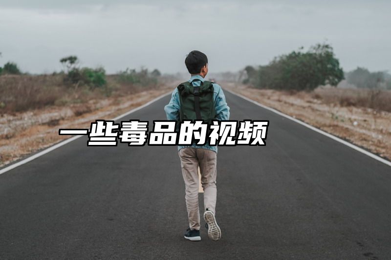 一些毒品的视频