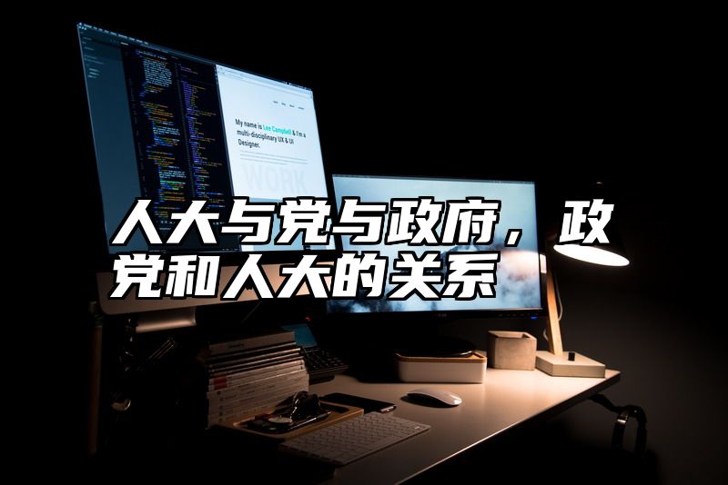 人大与党与政府，政党和人大的关系