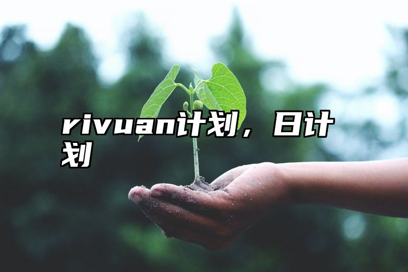 rivuan计划，日计划