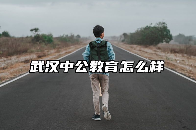 武汉中公教育怎么样