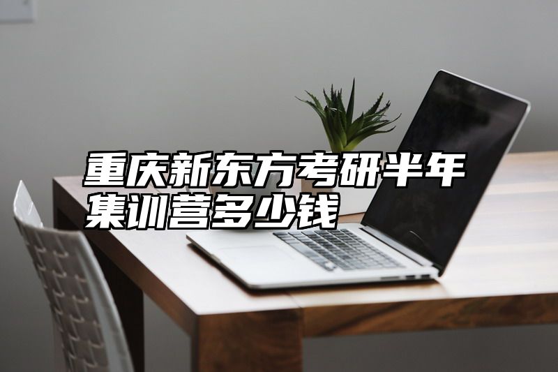 重庆新东方考研半年集训营多少钱