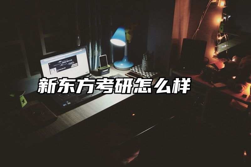 新东方考研怎么样