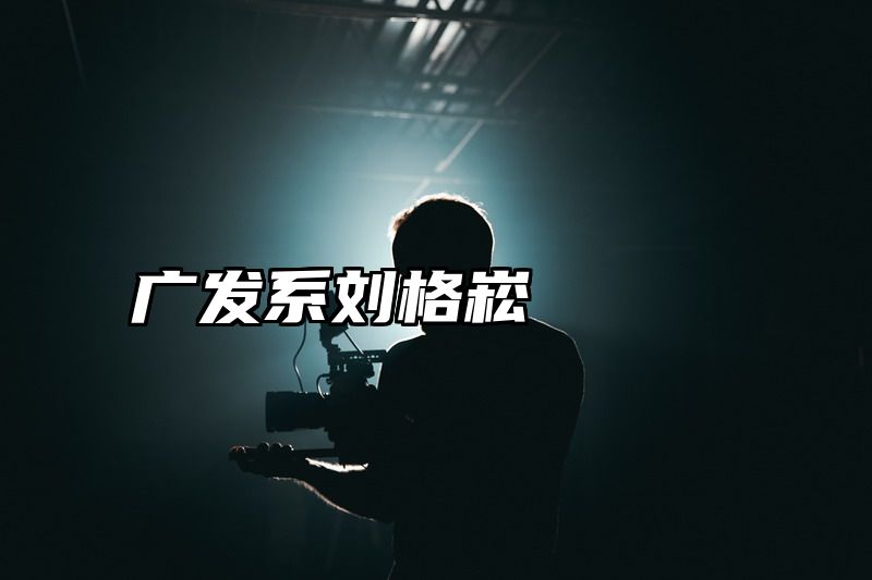 广发系刘格崧