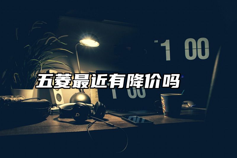 五菱最近有降价吗