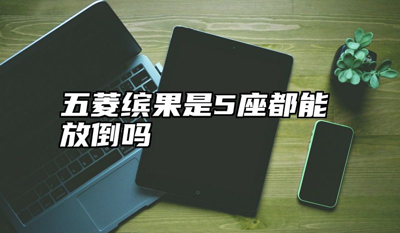 五菱缤果是5座都能放倒吗