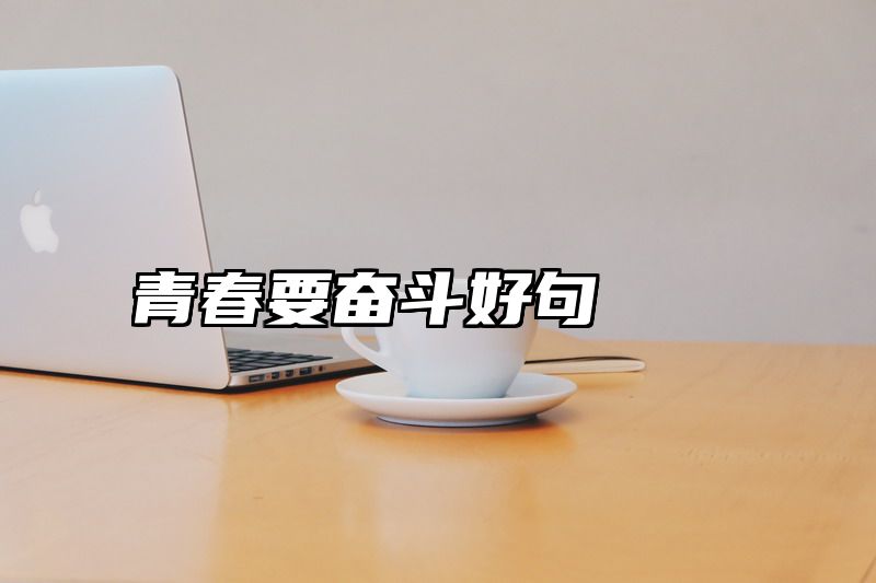点击查看《青春要奋斗好句》全文