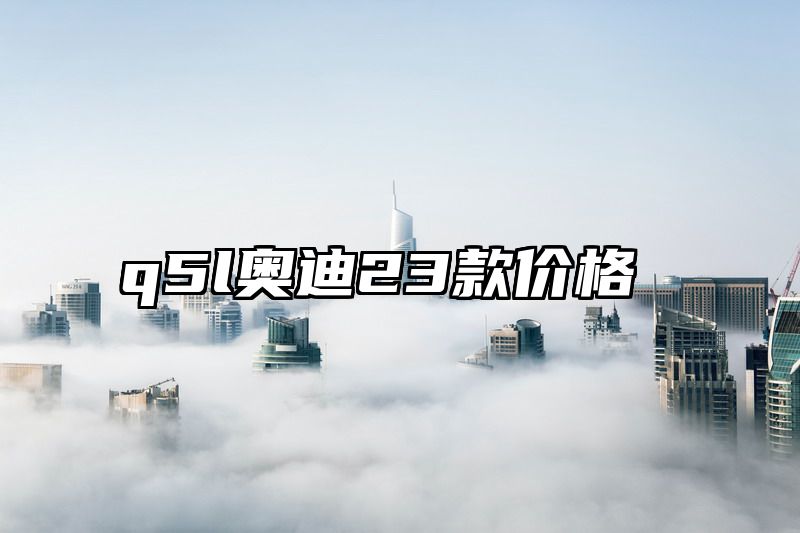 q5l奥迪23款价格