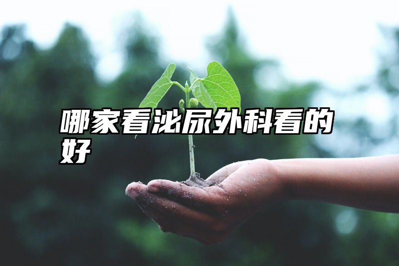 哪家看泌尿外科看的好