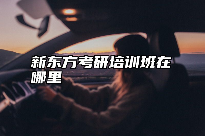 新东方考研培训班在哪里