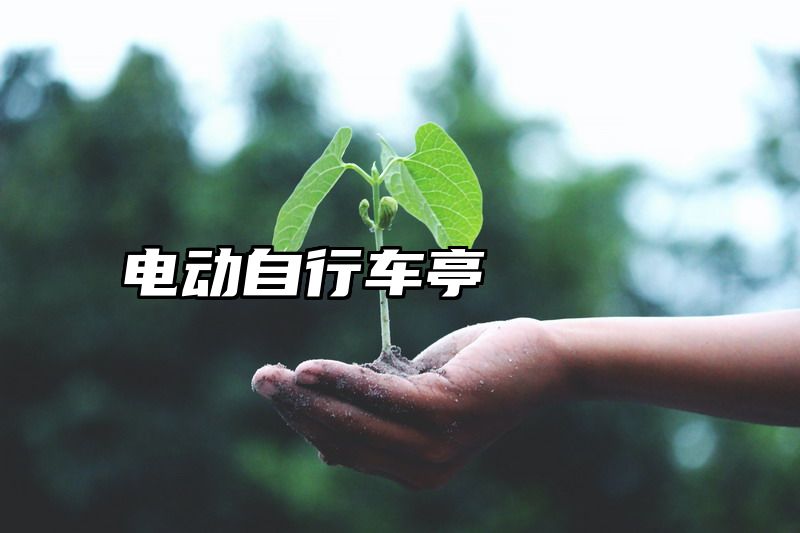 电动自行车亭