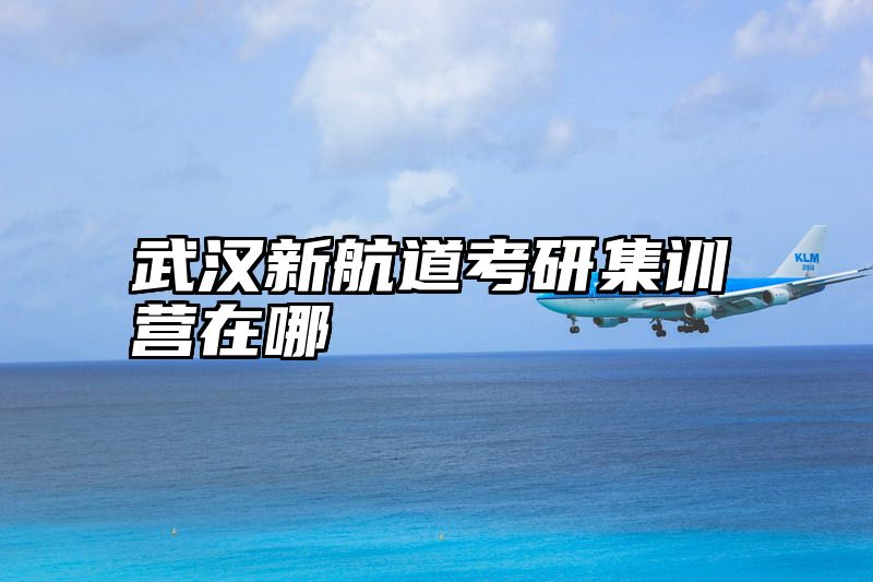 武汉新航道考研集训营在哪