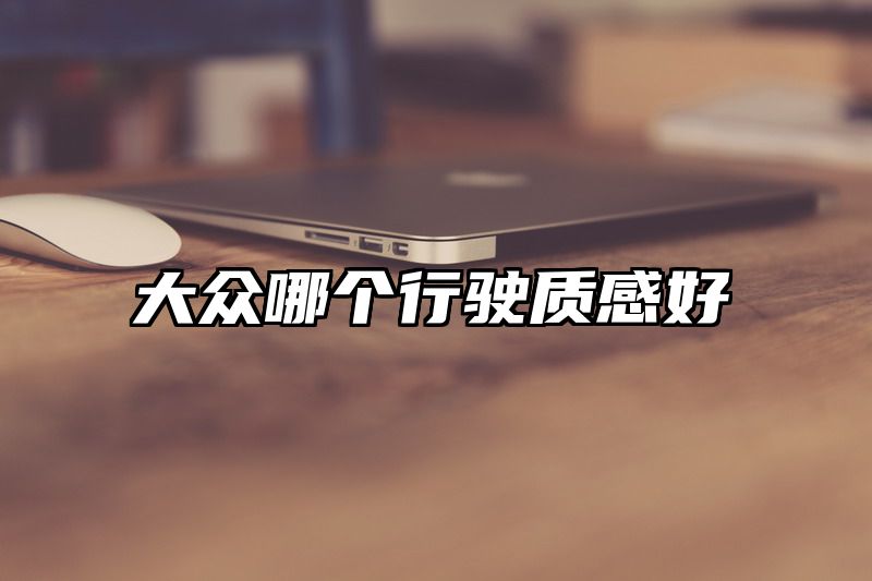 大众哪个行驶质感好