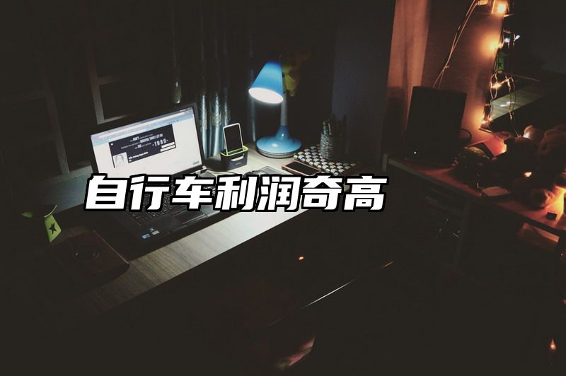 自行车利润奇高
