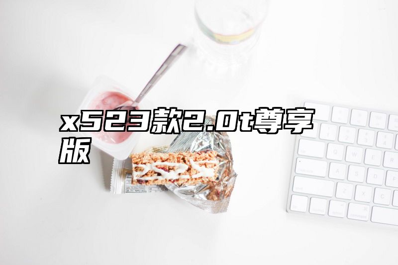 x523款2.0t尊享版