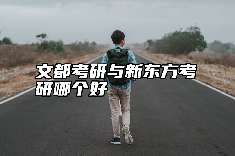 文都考研与新东方考研哪个好