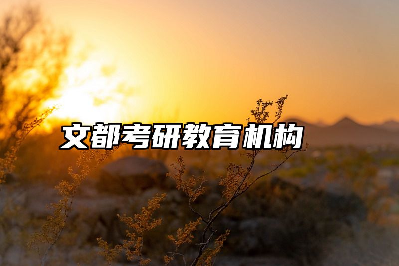 文都考研教育机构