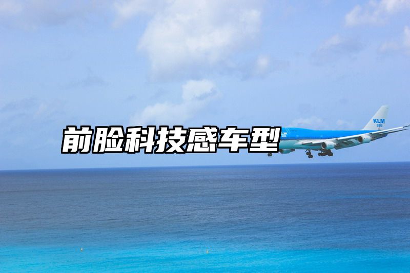 前脸科技感车型