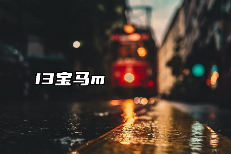 i3宝马m