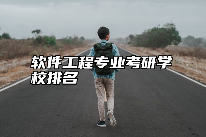 软件工程专业考研学校排名