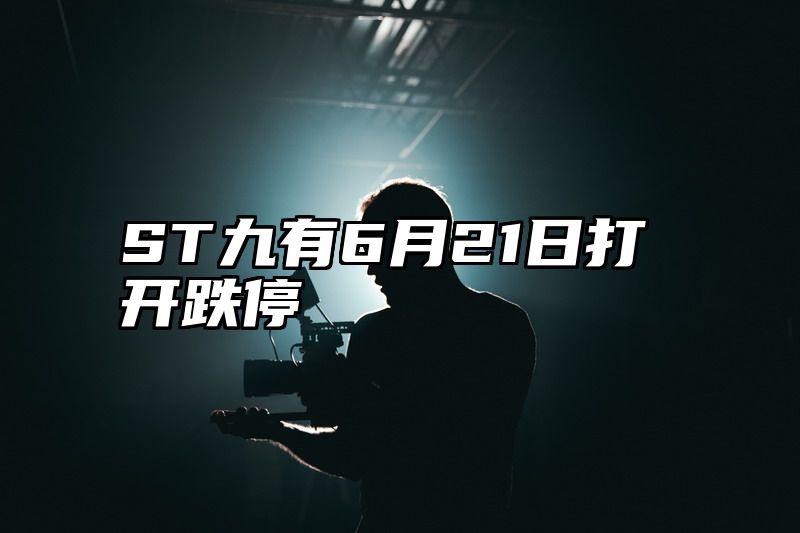 ST九有6月21日打开跌停