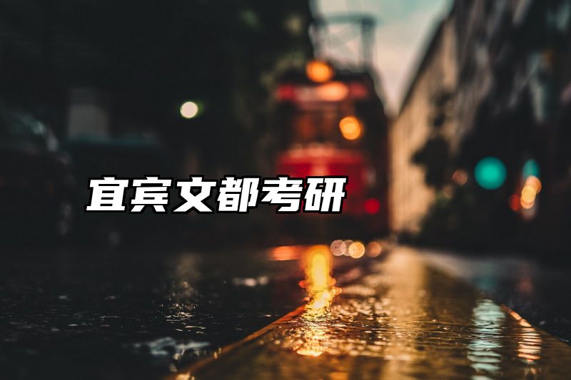宜宾文都考研
