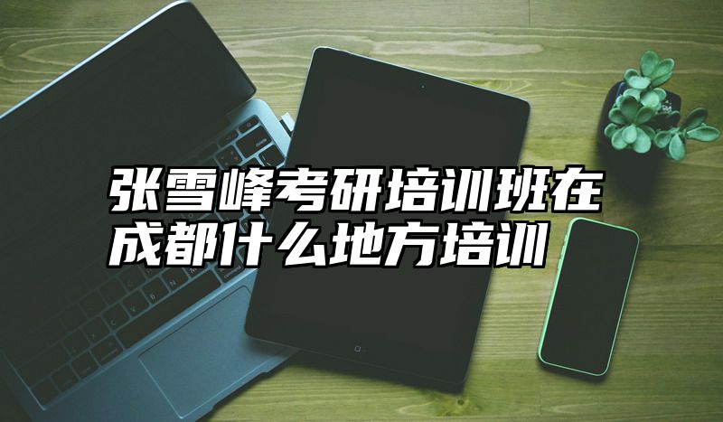 张雪峰考研培训班在成都什么地方培训