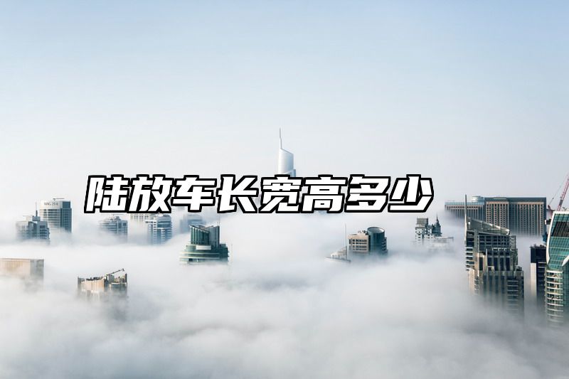 陆放车长宽高多少