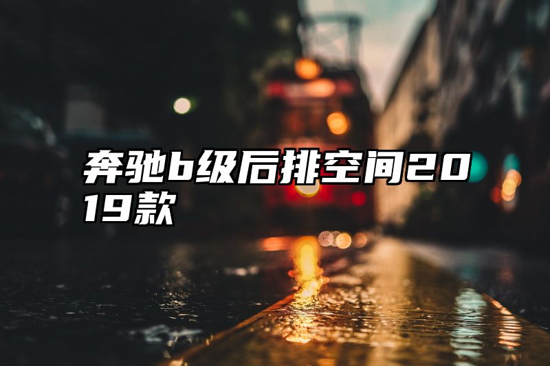 奔驰b级后排空间2019款