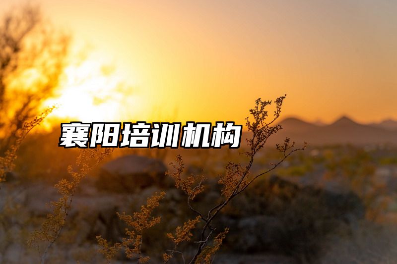 襄阳培训机构