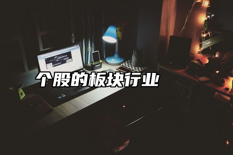 个股的板块行业