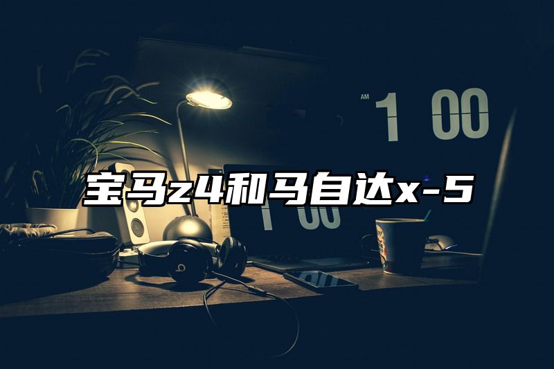 宝马z4和马自达x-5